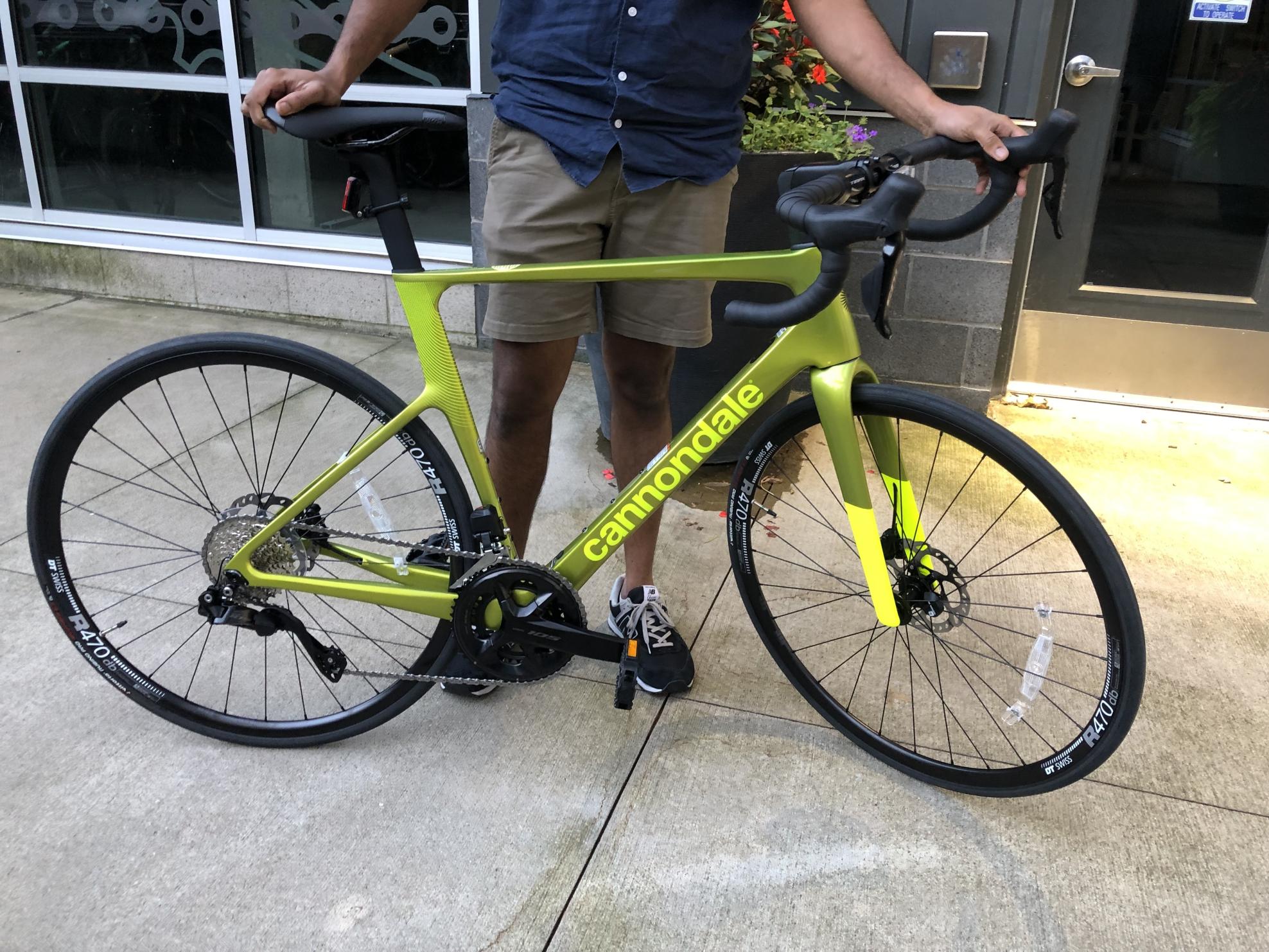 2023 Cannondale Super 6 Evo 3 Road Green