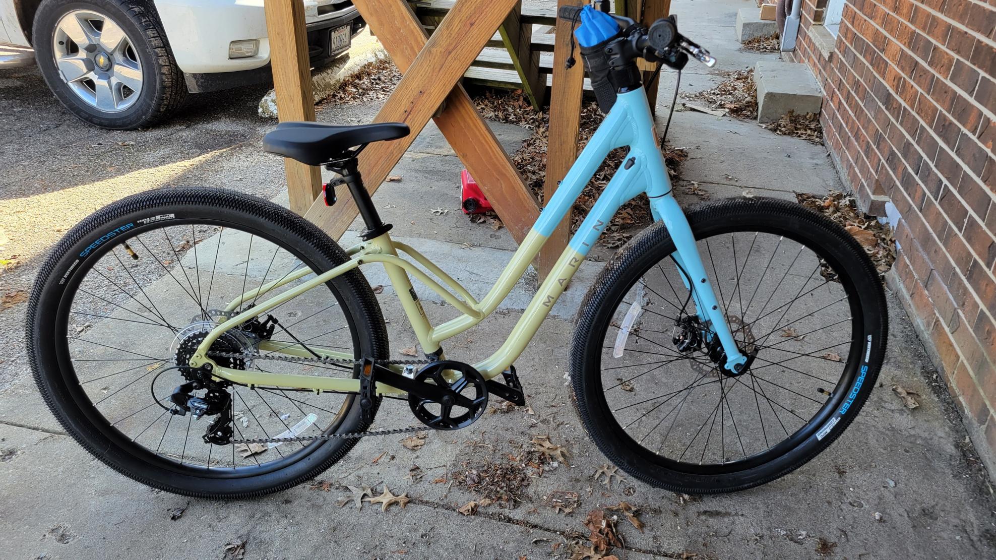 2023 Marin Bikes Stinson ST 1 Blue and Yellow or Gold