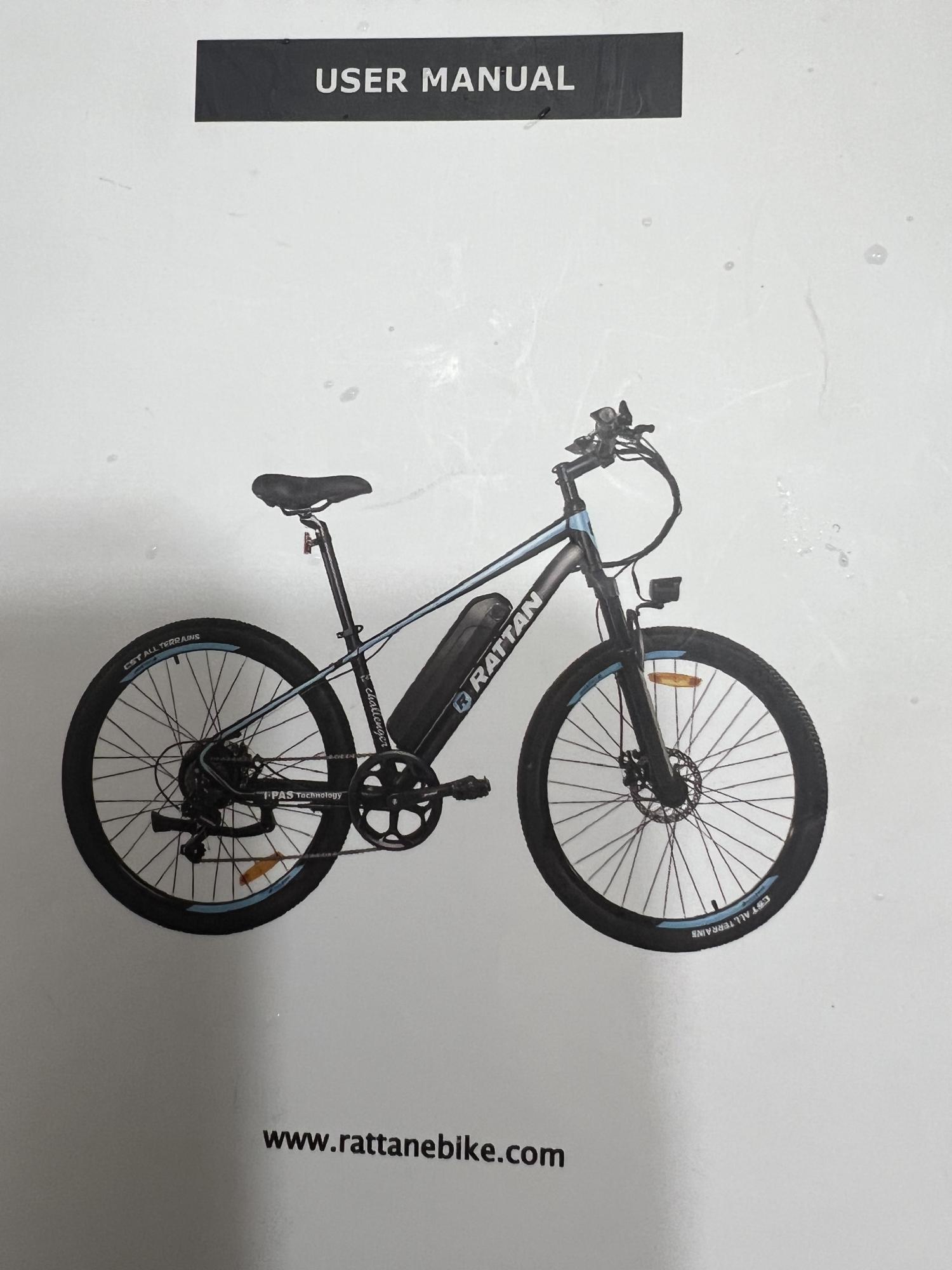 2021 Electric Bike Technologies 26inch Black and Blue