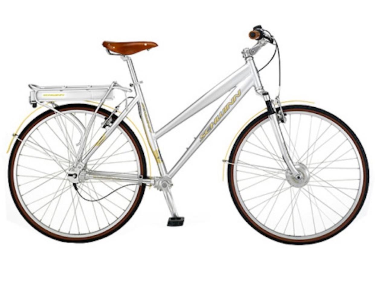 2012 Schwinn Continental Electric Unisex/Women's 700C Silver, gray or bare metal