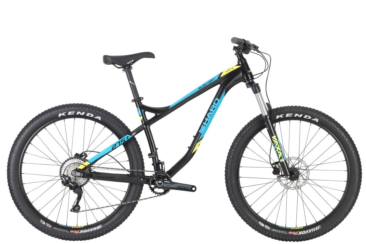 2018 Haro Subvert HT3 Black, Teal, and Yellow or Gold