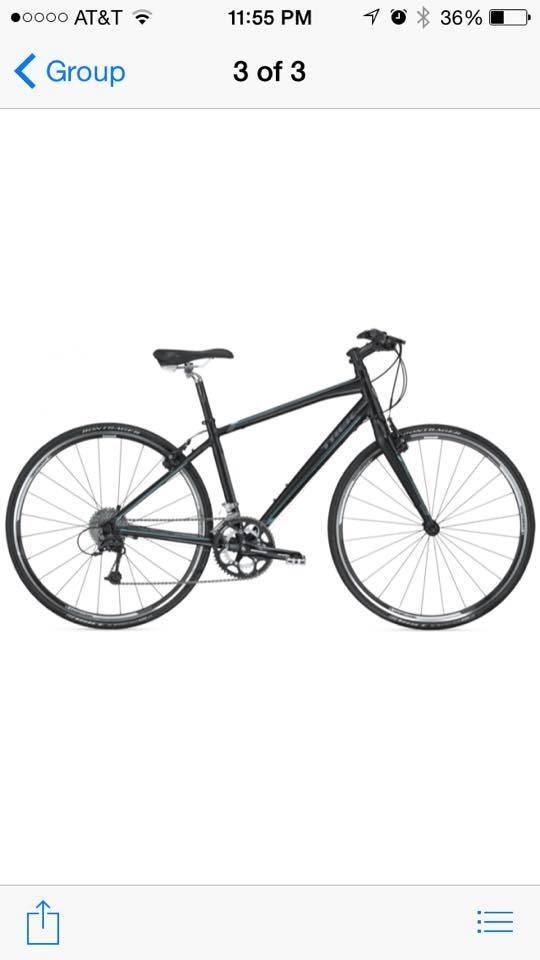 2012 Trek  Black and Teal