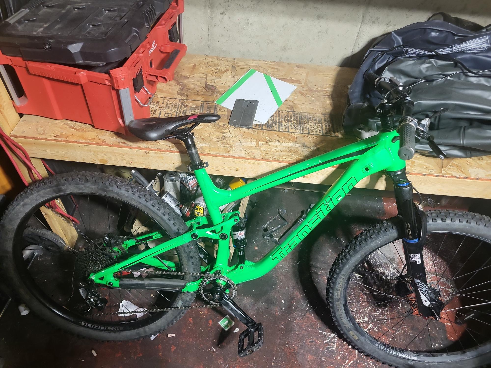 2016 Transition Bikes Transition Scout Green
