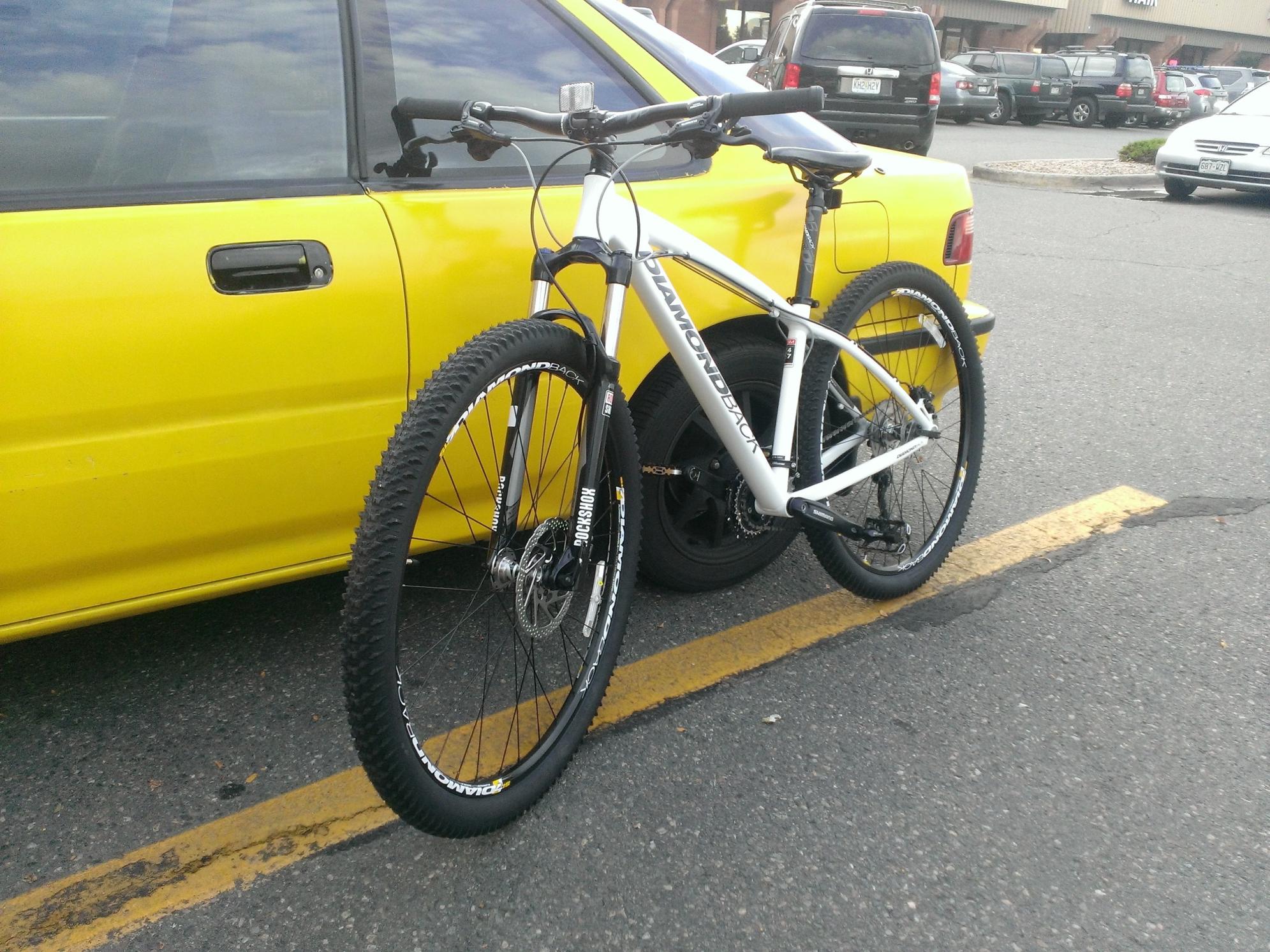 2014 Diamondback Overdrive Comp White