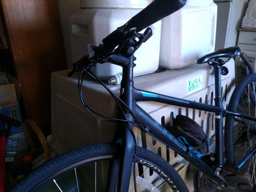 2018 Trek Fx 2 Disc Black and Blue