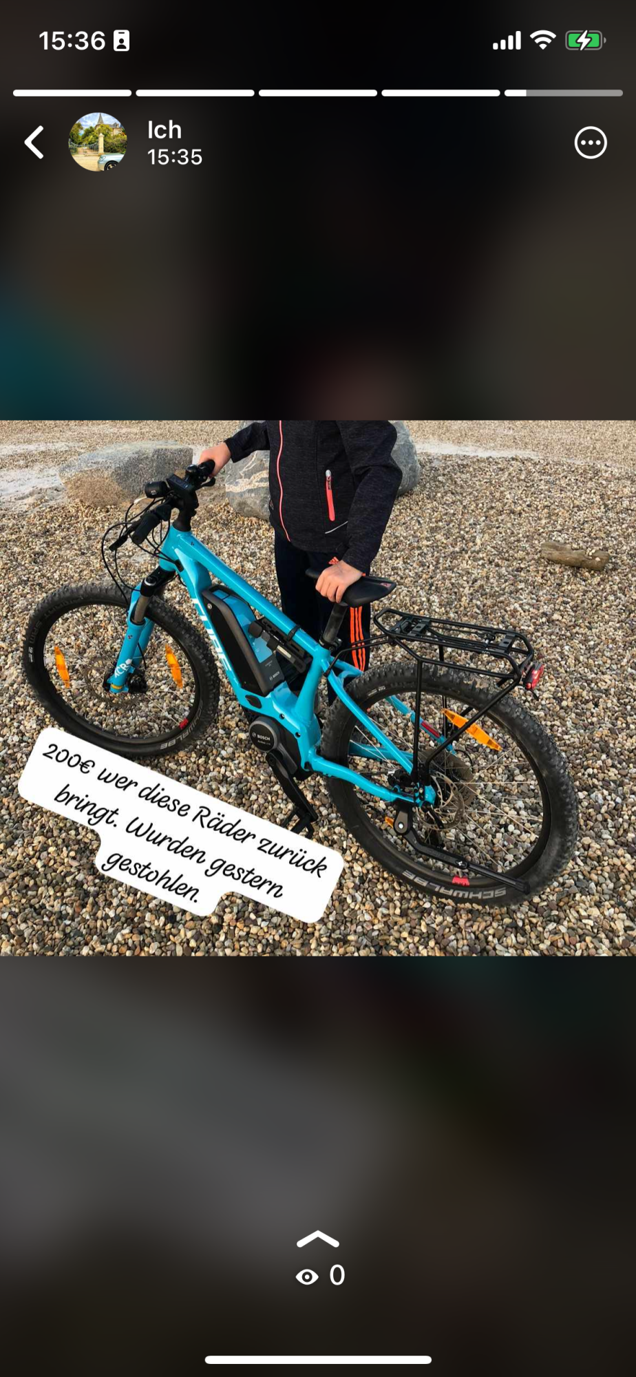 2021 Cube Children 24‘ White and Purple