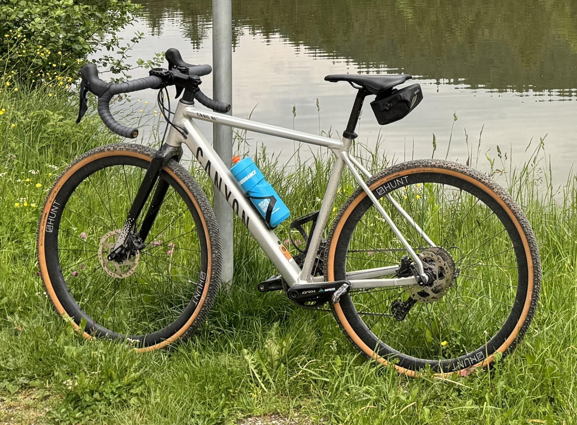 2022 Canyon bicycles Grail 7 Silver, gray or bare metal