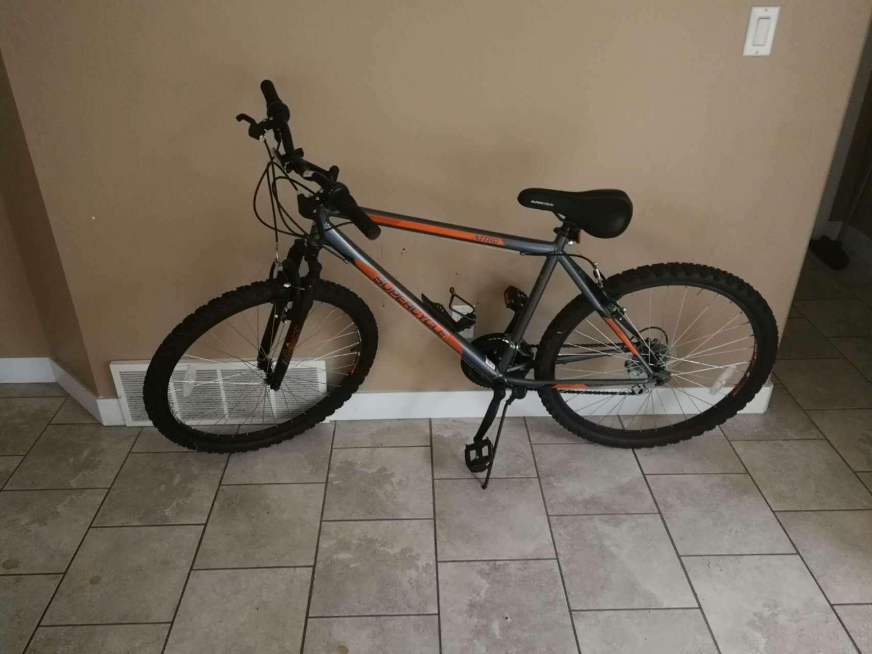 2023 Supercycle Supercycle Silver, gray or bare metal and Orange