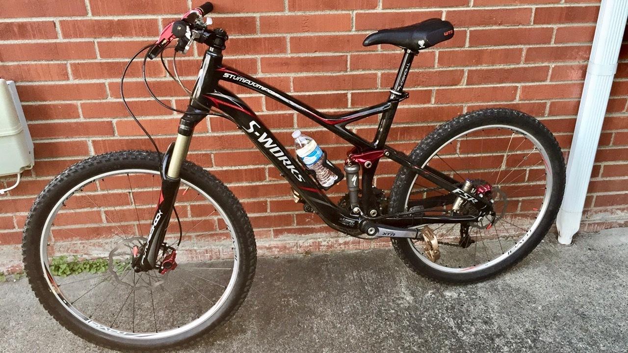 2008 Specialized S-Works Stumpjumper FSR Frameset Black