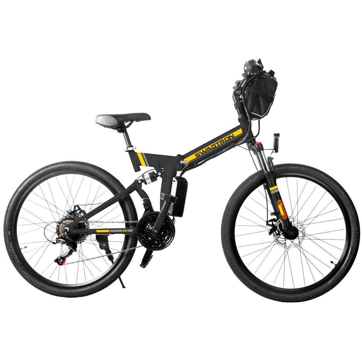 2023 Swagtron VIPER FOLDABLE ALL-TERRAIN ELECTRIC M... Black and Yellow or Gold