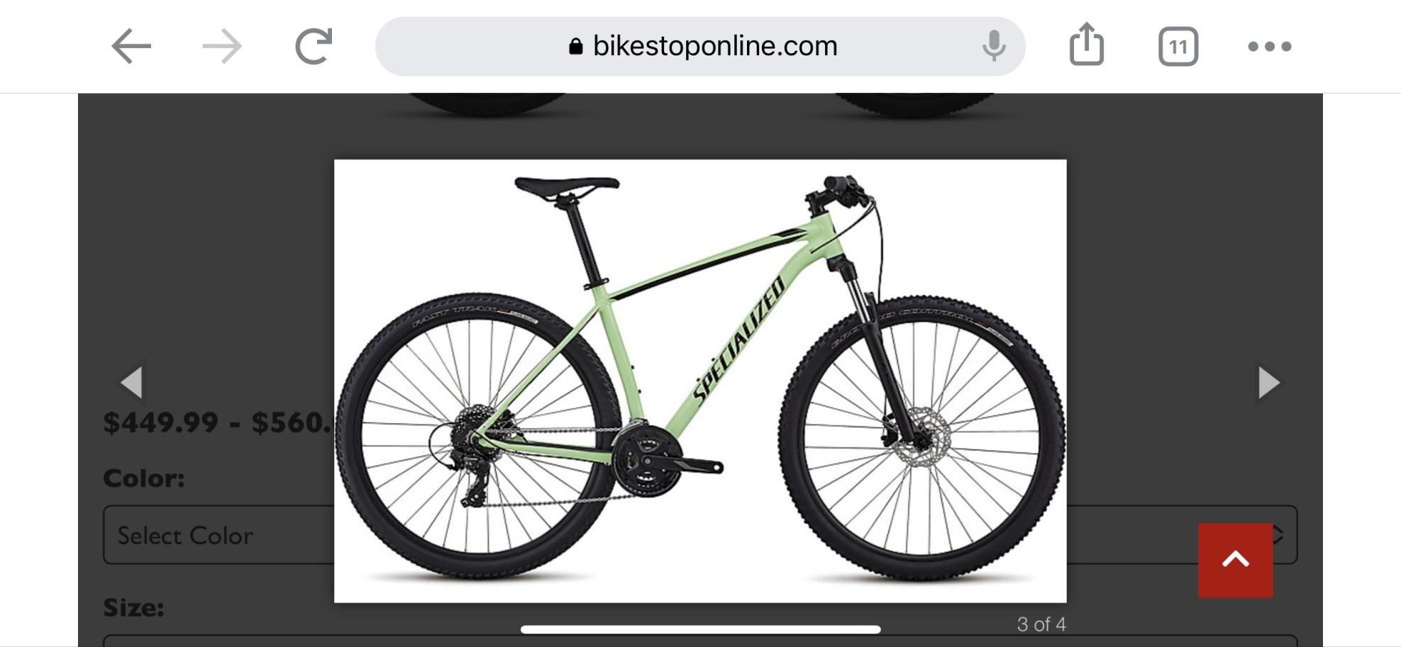 2017 Specialized Rock Hopper Green
