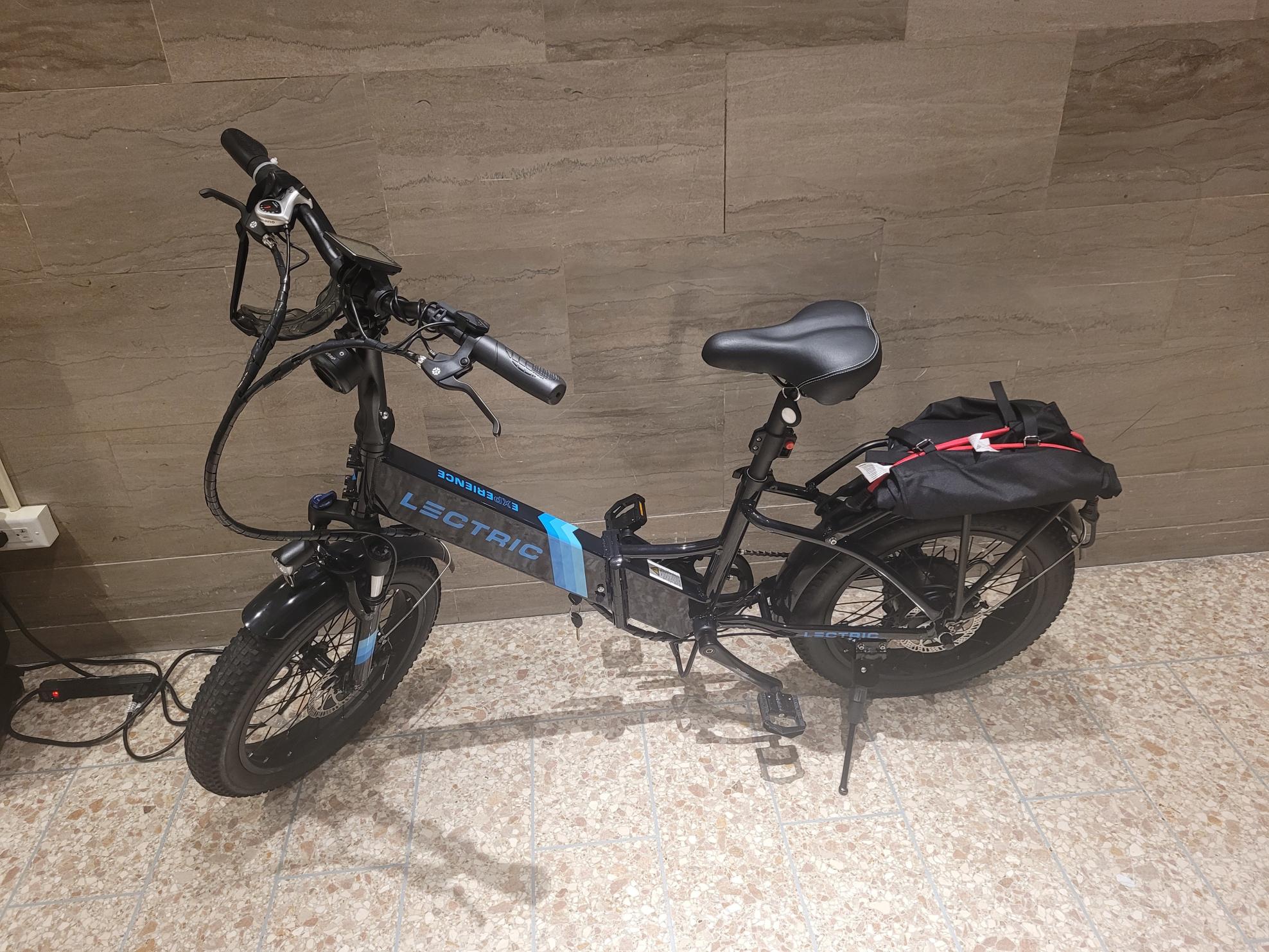 2021 Lectric eBikes Step-thru Black, Blue, and Teal