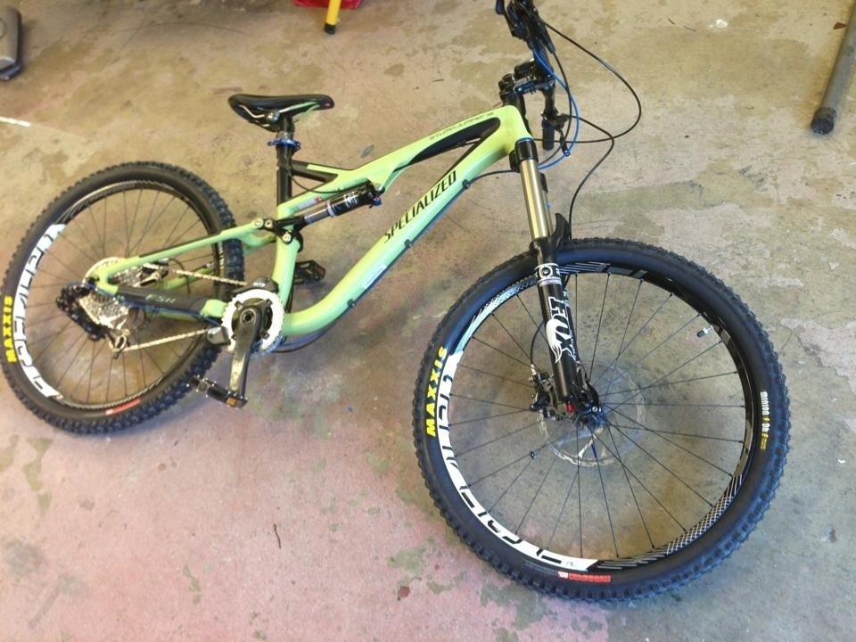 2011 Specialized Stumpjumper FSR Expert Evo  Black