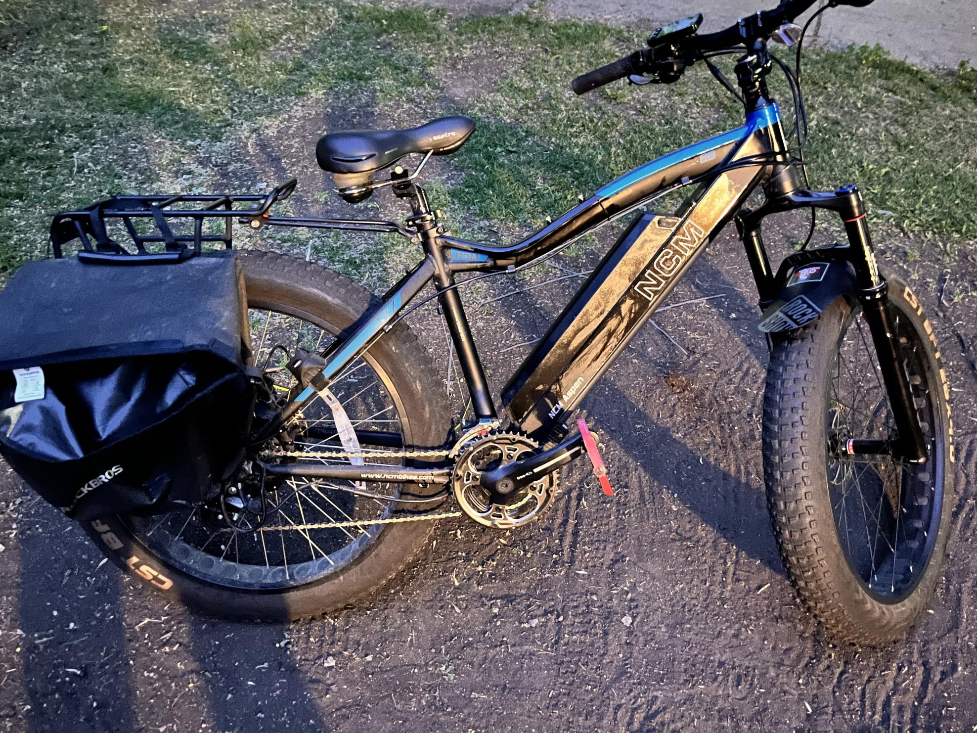 2024 NCM eBikes Aspen Black and Blue
