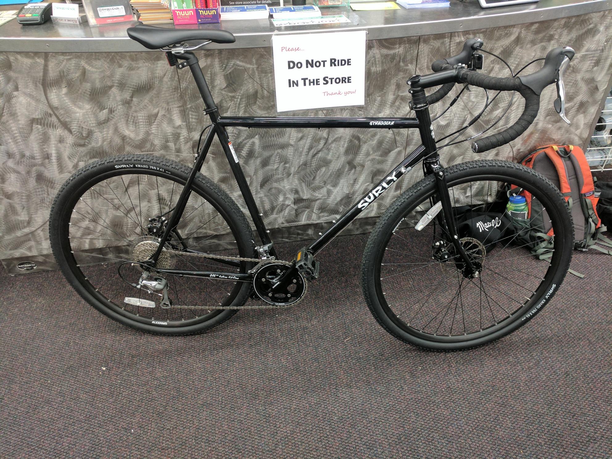 2016 Surly Straggler Black