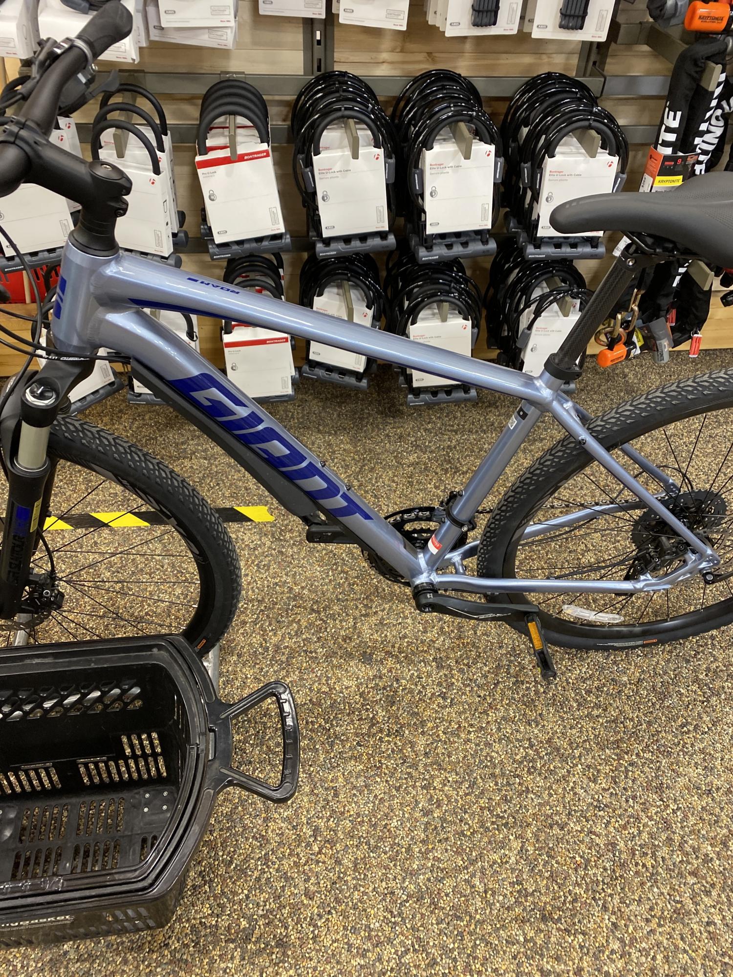 2020 Giant Roam 0 disc Silver, gray or bare metal