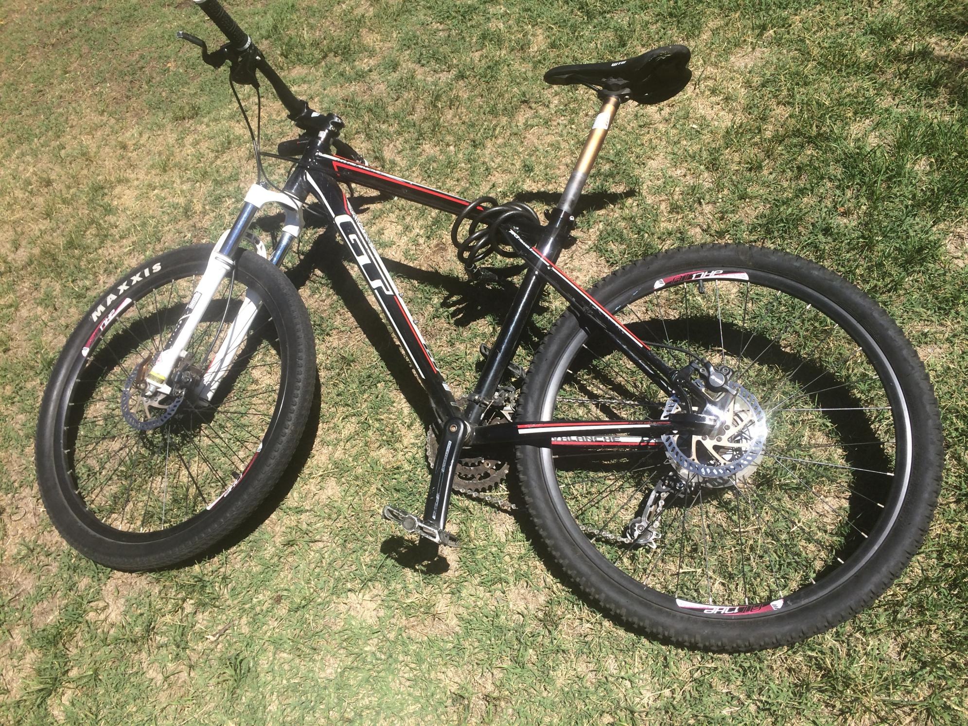 2014 GT Bicycles  Black and Red