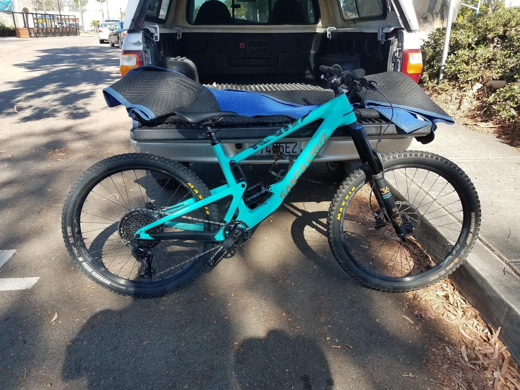 2018 Santa Cruz Bronson Teal