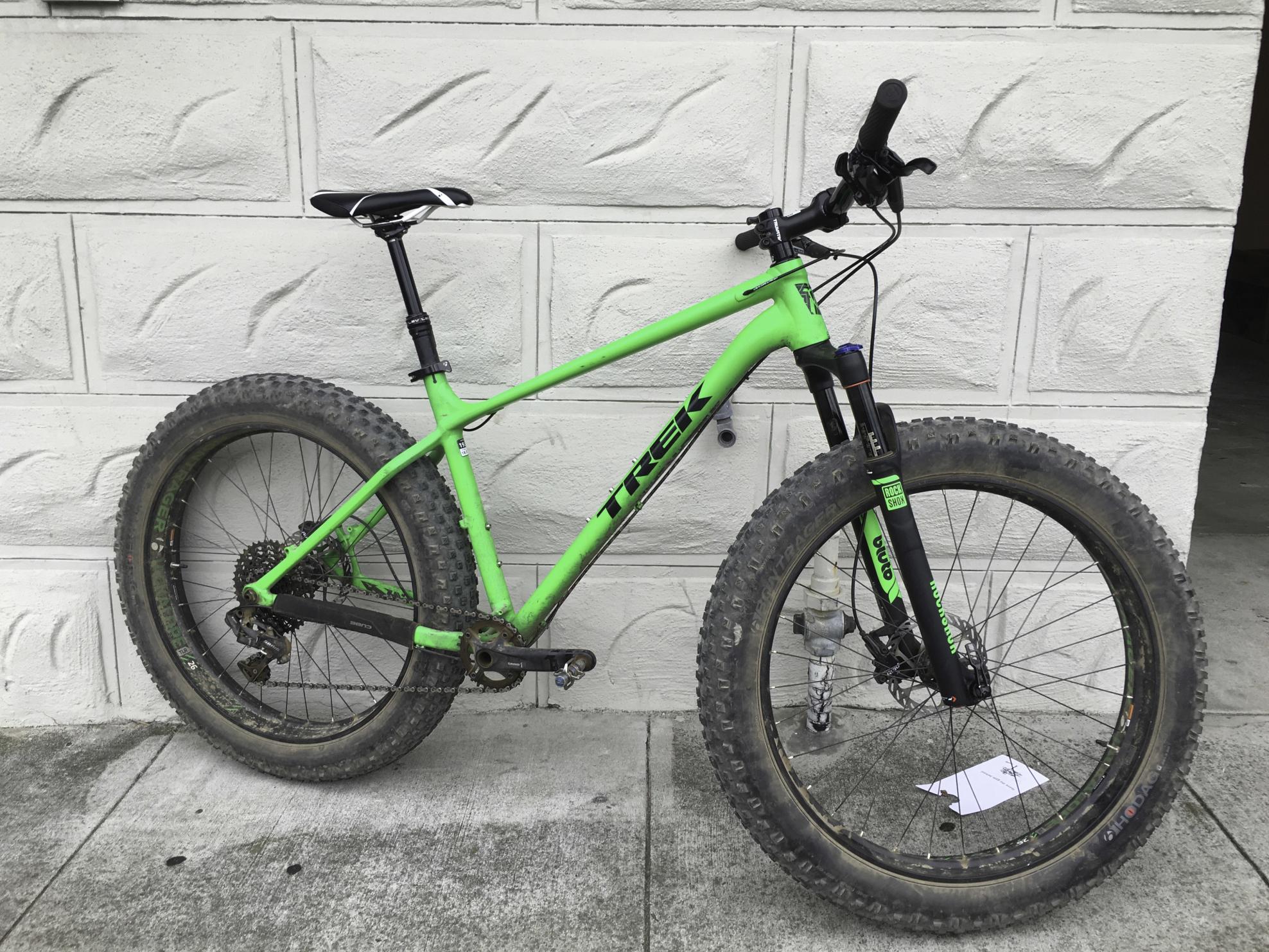2015 Trek Farley 8 Green