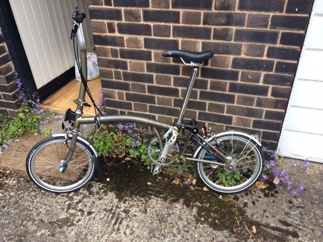 2014 Brompton Bicycle Brown