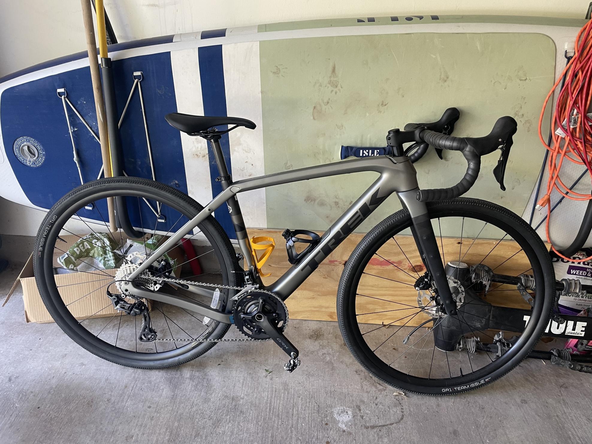 2022 Trek Checkpoint SL5 Silver, gray or bare metal