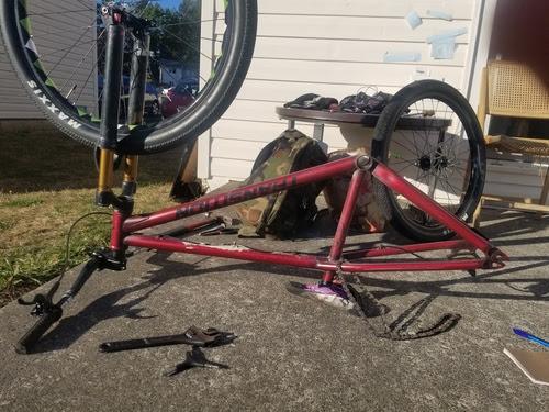 Transition Bikes Red