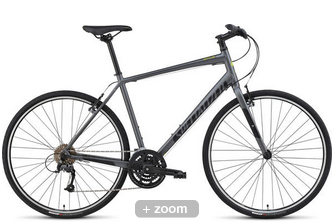 2015 Specialized Sirrus Sport Black and Silver or Gray