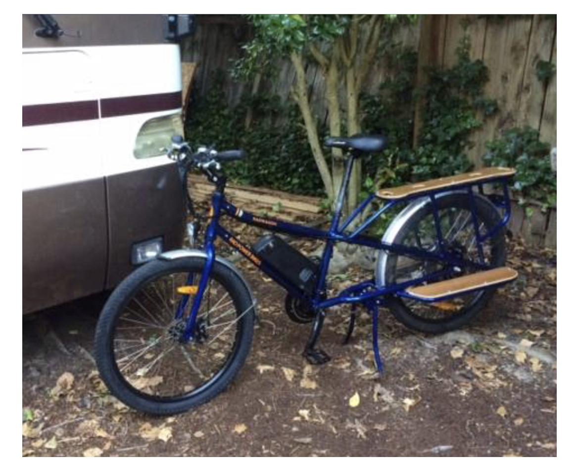 2017 Rad Power Bikes Legacy Radwagon Blue