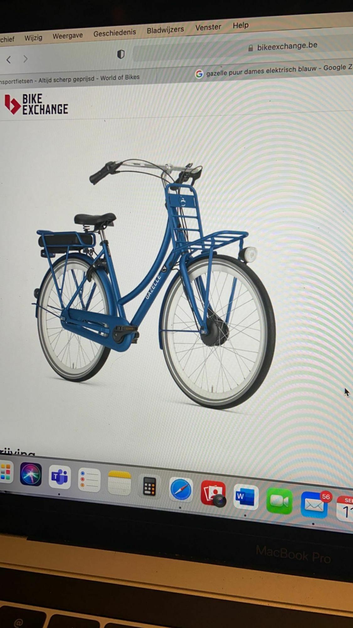 2021 Gazelle PuurNL Blue