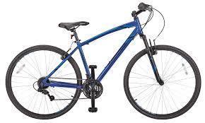 2022 Supercycle Krossroads Men's Hybrid Bike, 21-Spee... Blue