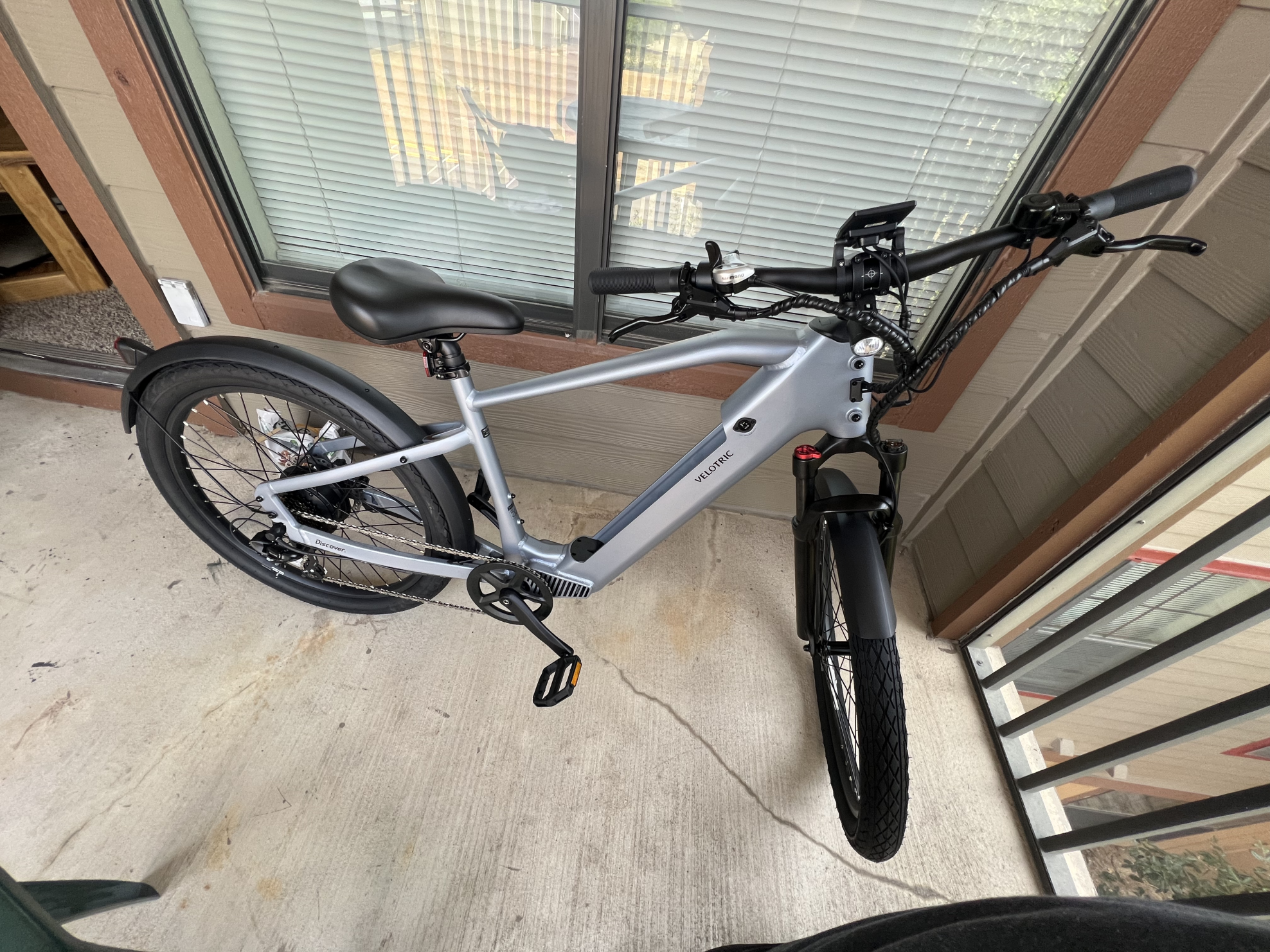 2023 Velotric Velotric Discover 1 E-Bike Silver, gray or bare metal