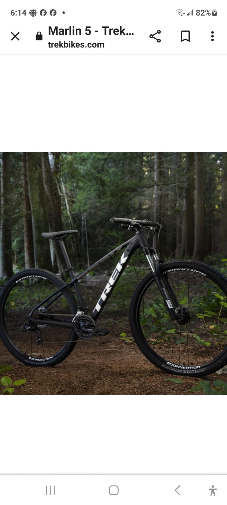 2023 Trek Marlin 5 Black