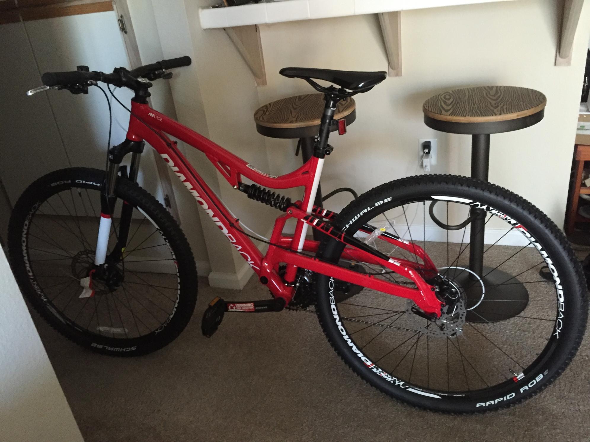 2015 Diamondback Recoil Red