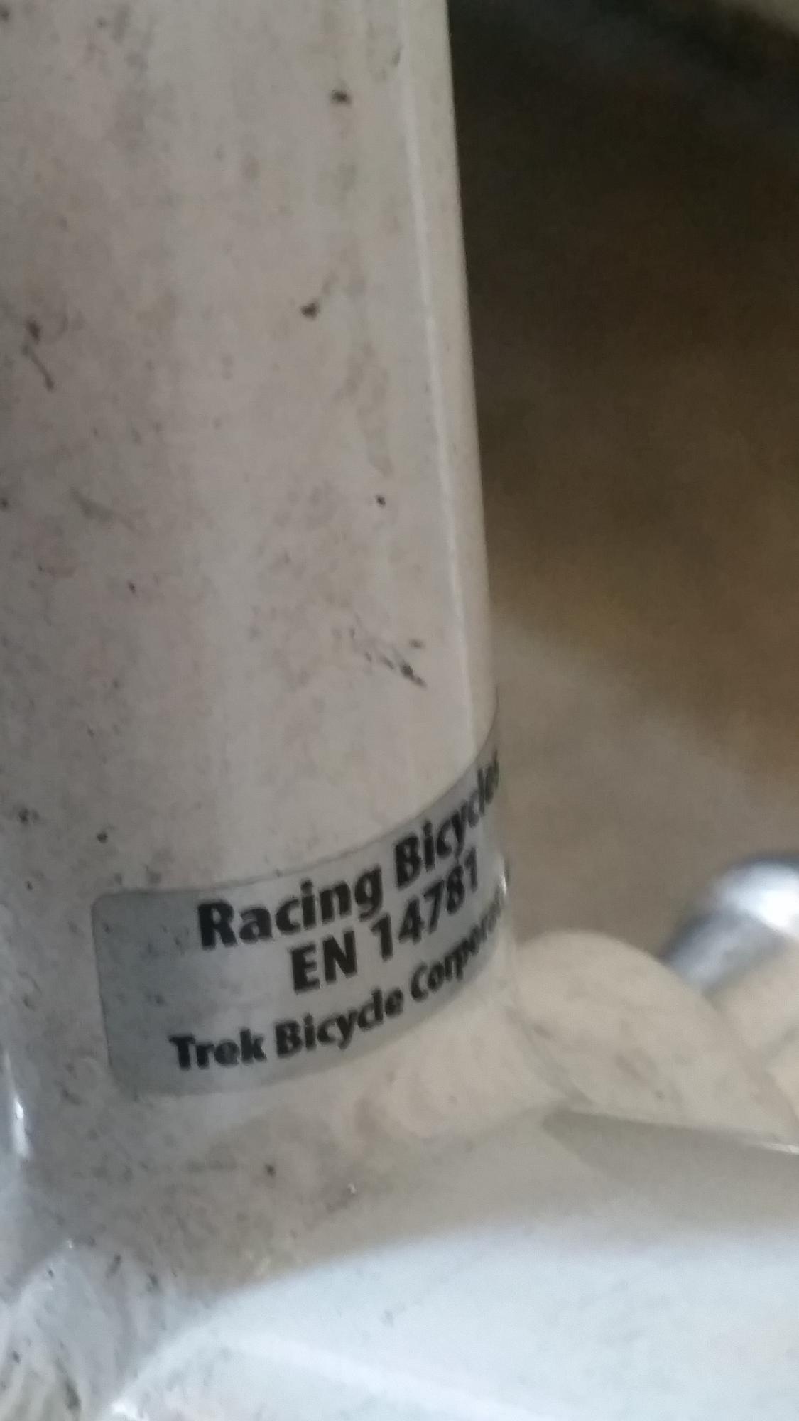 Trek 1.5 White, Black, and Silver or Gray