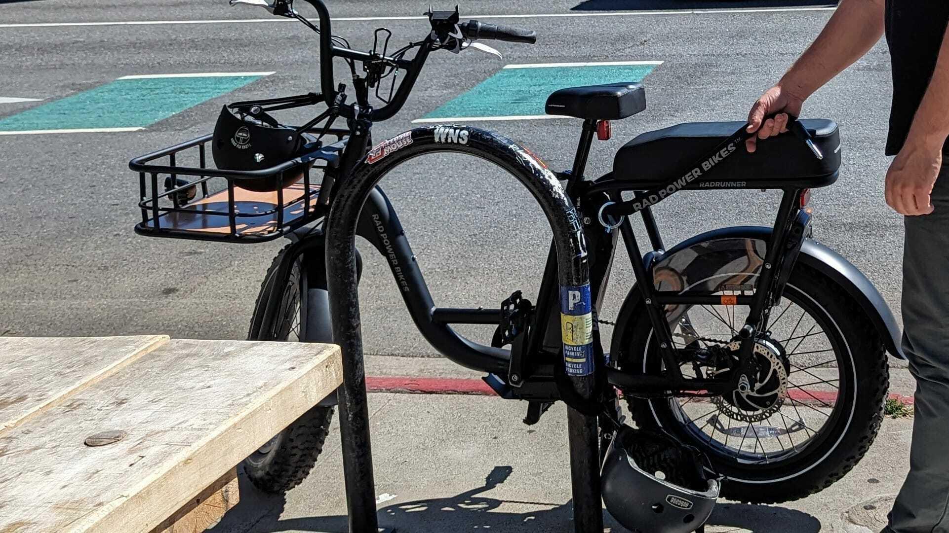 2023 Rad Power Bikes RadRunner 2 cargo bike (rear storage) Black