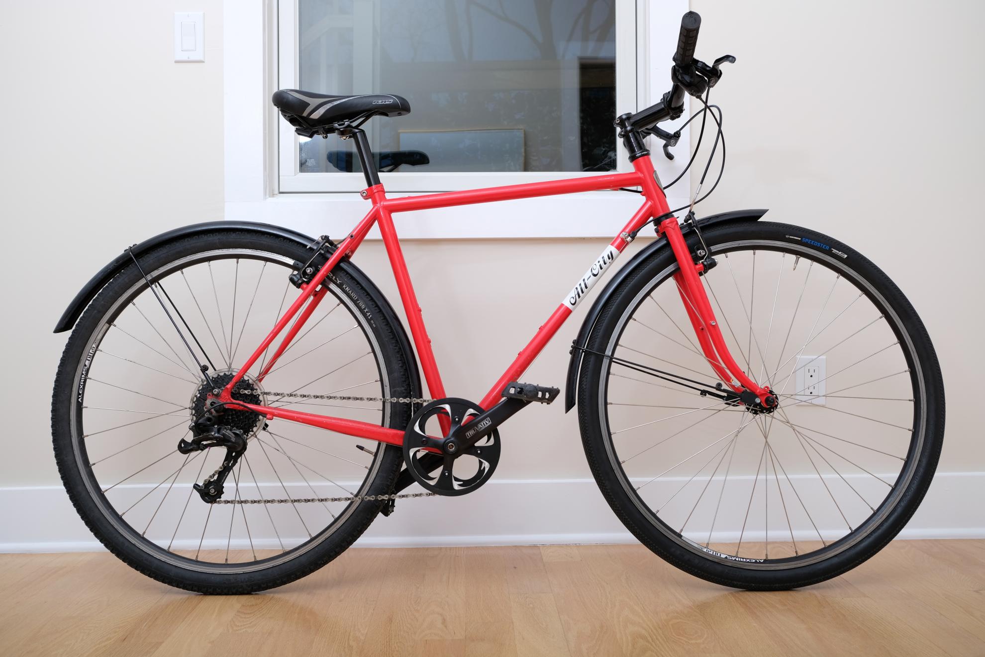 2016 All City Pony Express Red