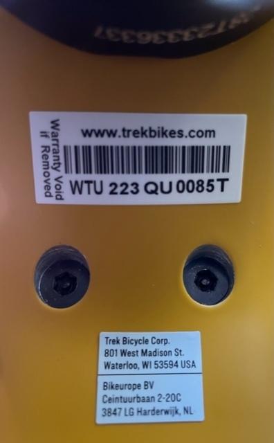 2023 Trek Rail Yellow or Gold