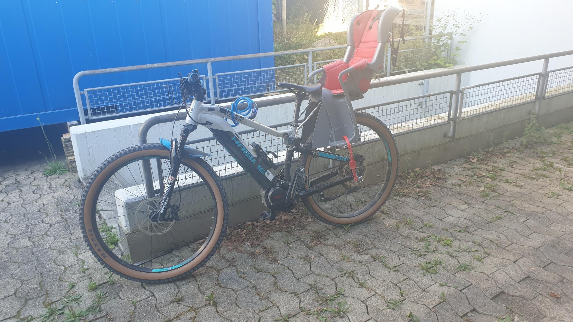 2019 Haibike SDURO HardNine 7.0 White and Black