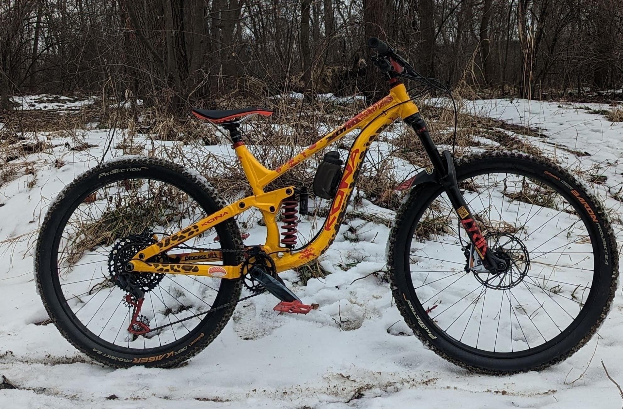 2022 Kona Process 153 DL 29 Yellow or Gold