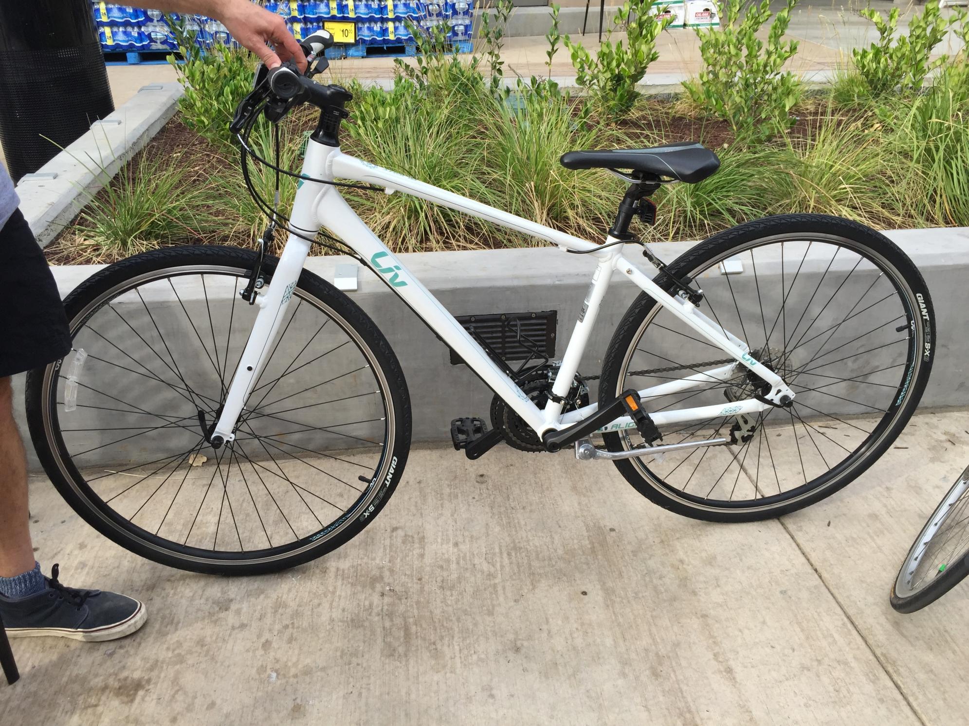 2015 Giant Liv/Giant Alight 2 White and Teal