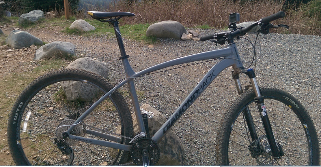 2014 Diamondback Overdrive Comp Silver or Gray