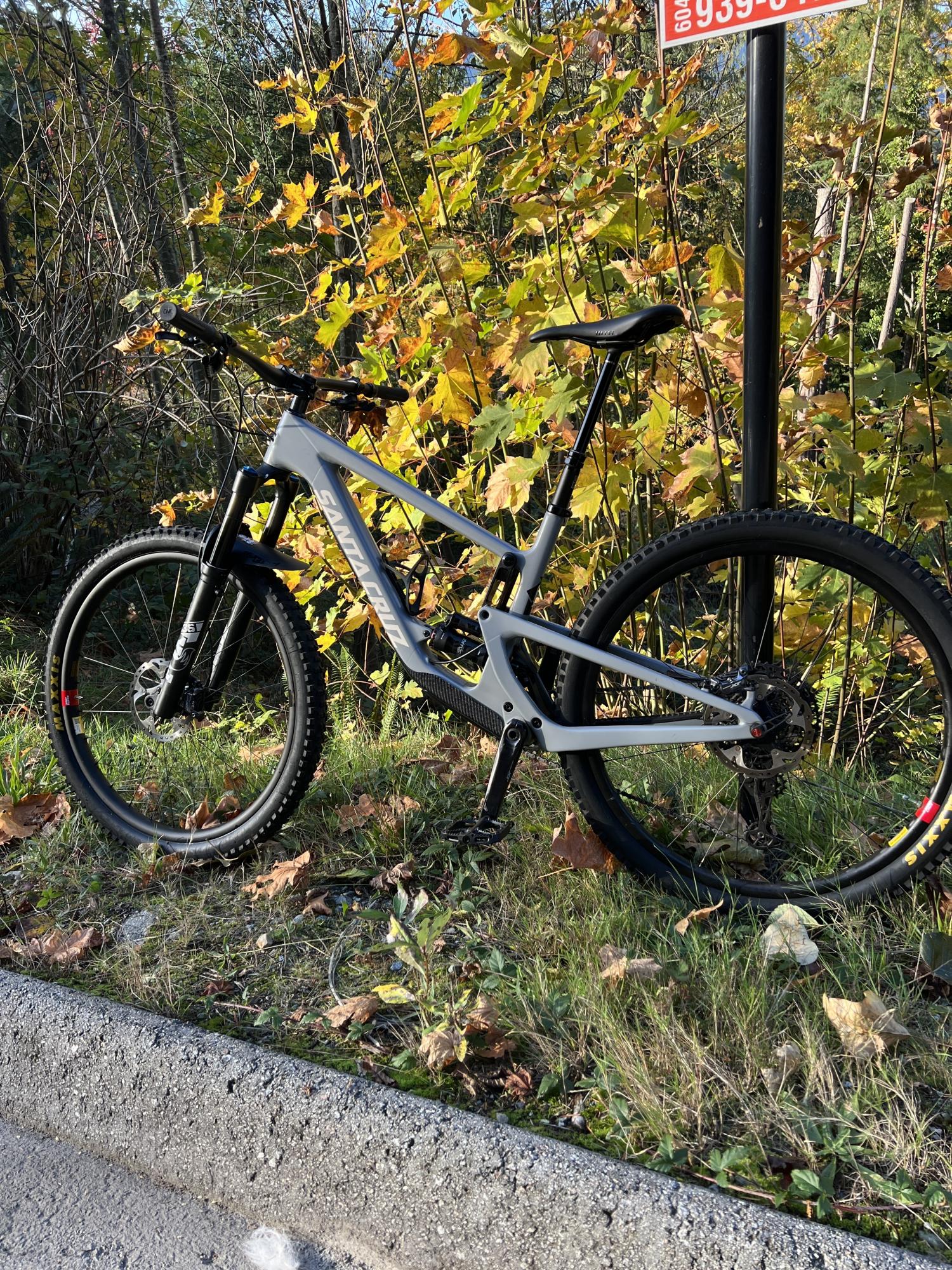 2021 Santa Cruz Hightower Silver, gray or bare metal