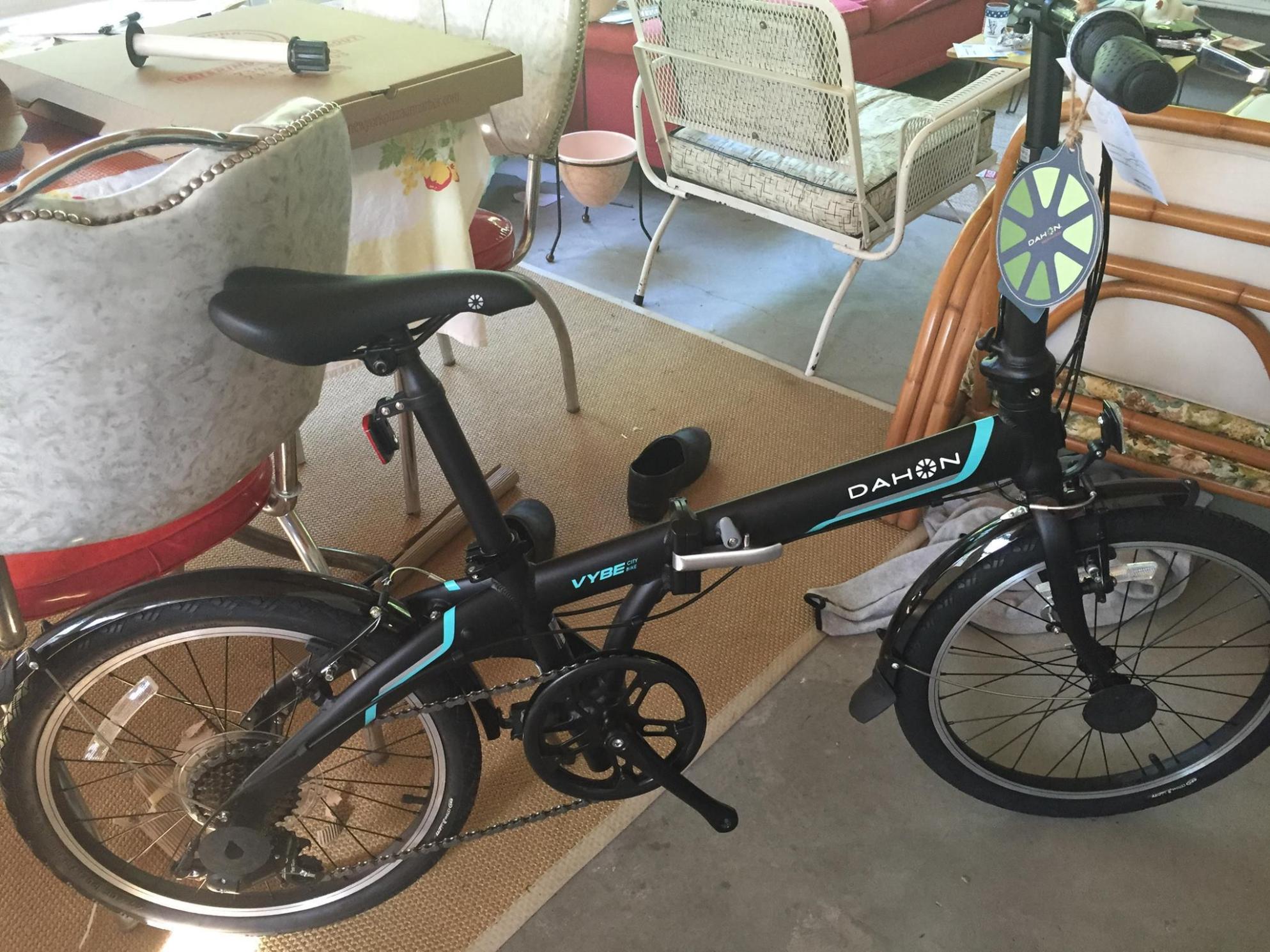 2017 Dahon Vybe folding bike Black