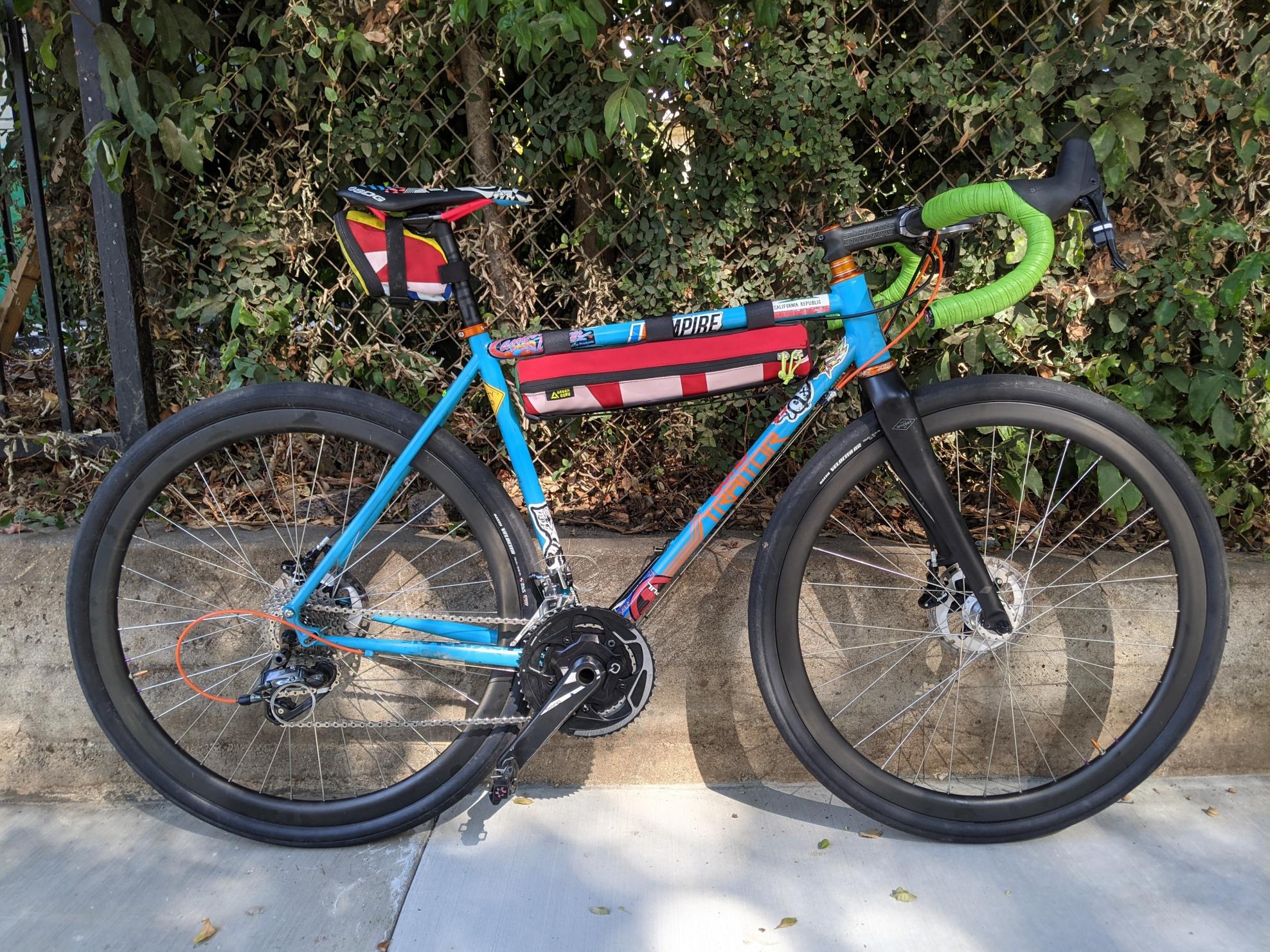 2014 Traitor Crusade 52cm Blue, Orange, and Stickers tape or other cover-up