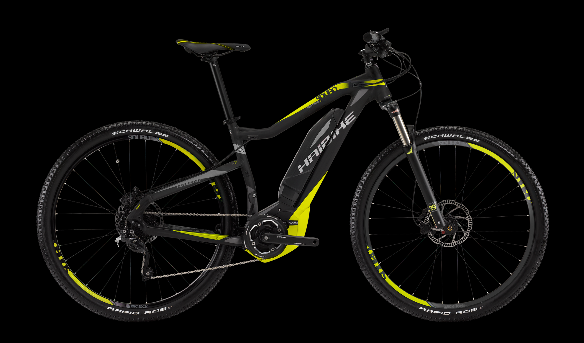 2016 Haibike SDURO CROSS SL HISTEP Black and Green
