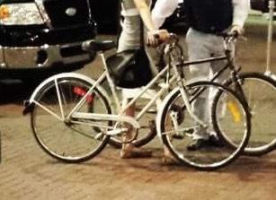 Unknown classic women's road bike Silver or Gray