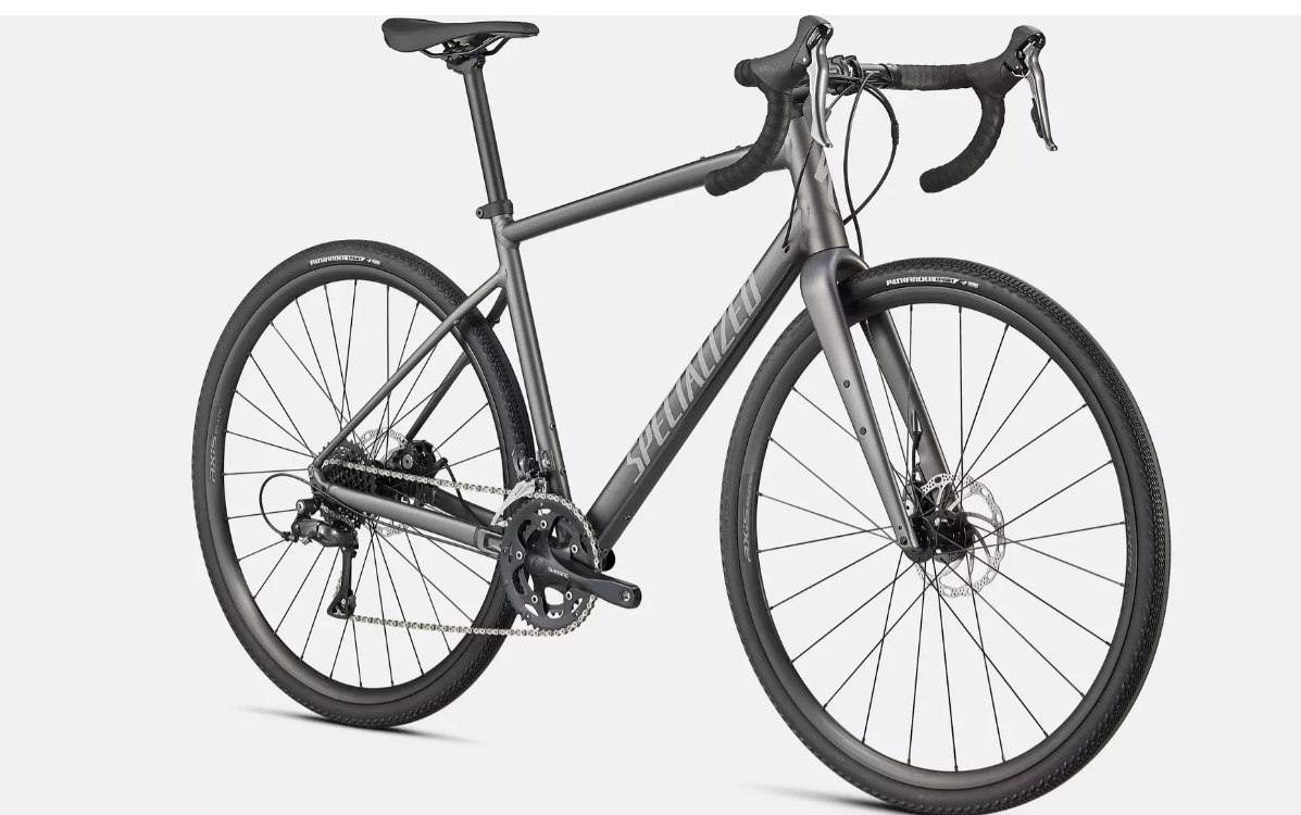 2022 Specialized Diverge E5 Silver, gray or bare metal