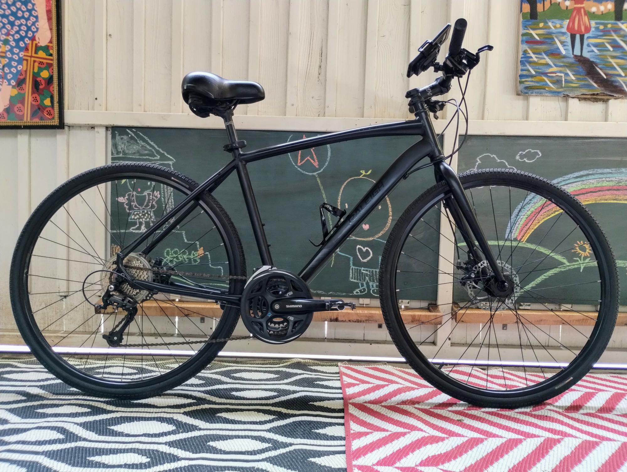 Raleigh Hybrid Black