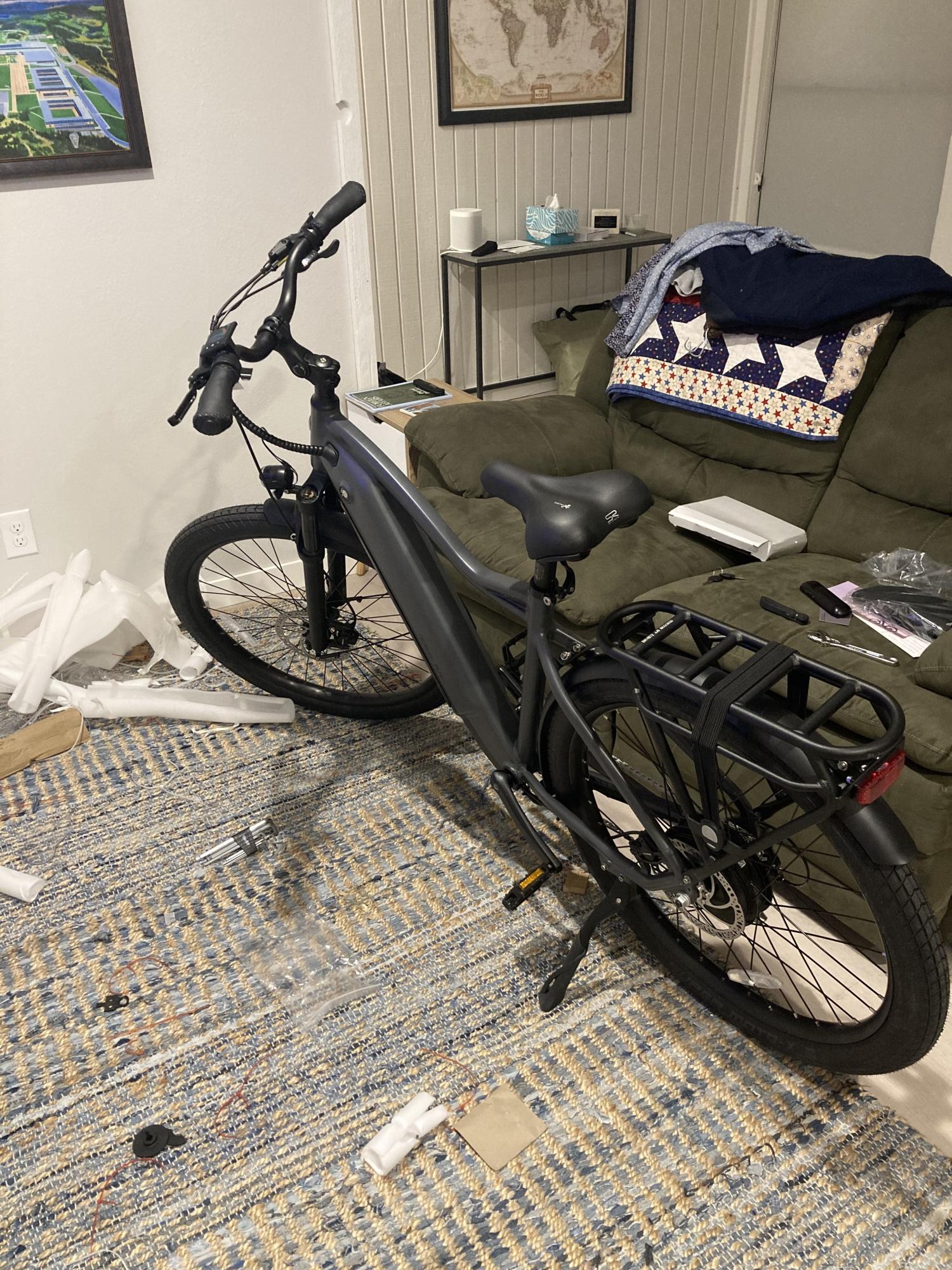 2022 Ride1Up 700 series Silver, gray or bare metal