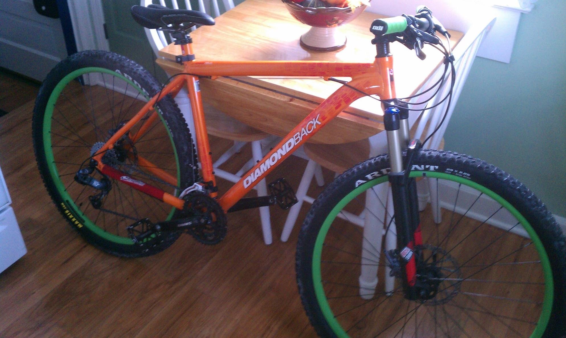 2010 Diamondback Overdrive Pro Orange